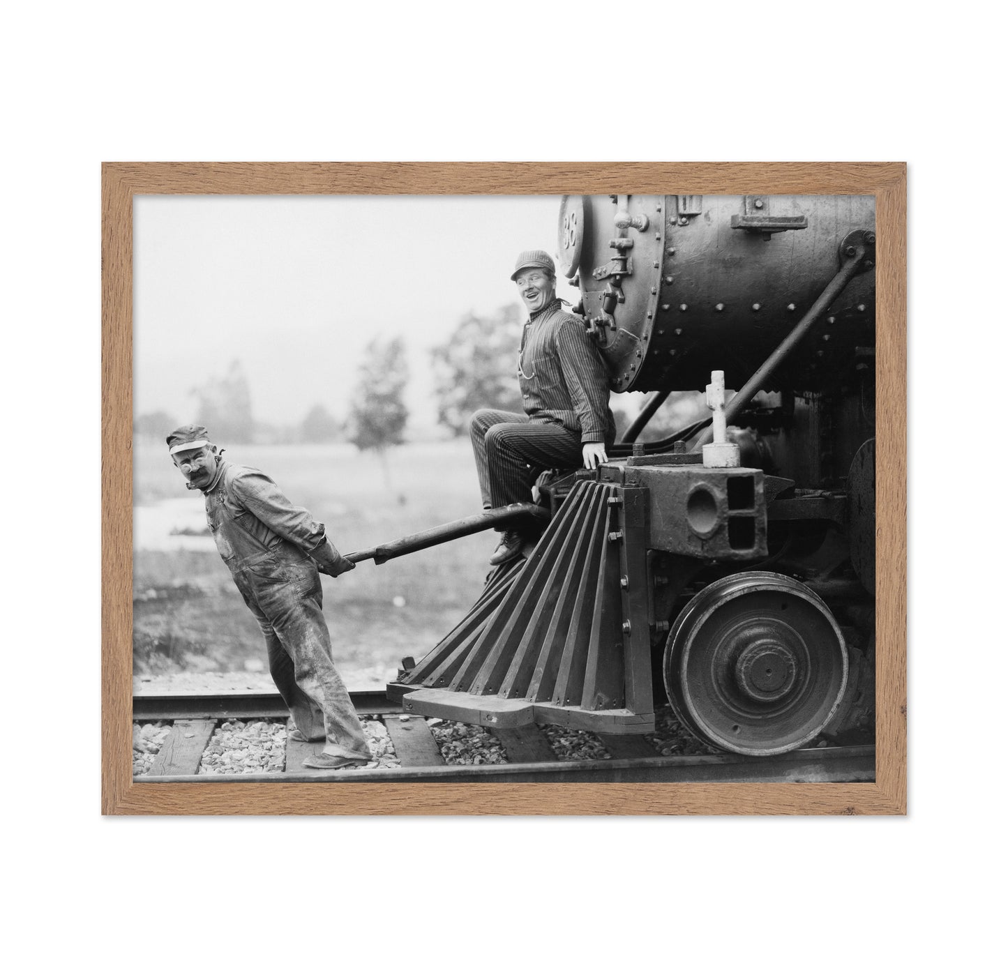 Train Engineers 1920s