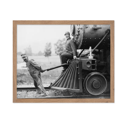 Train Engineers 1920s