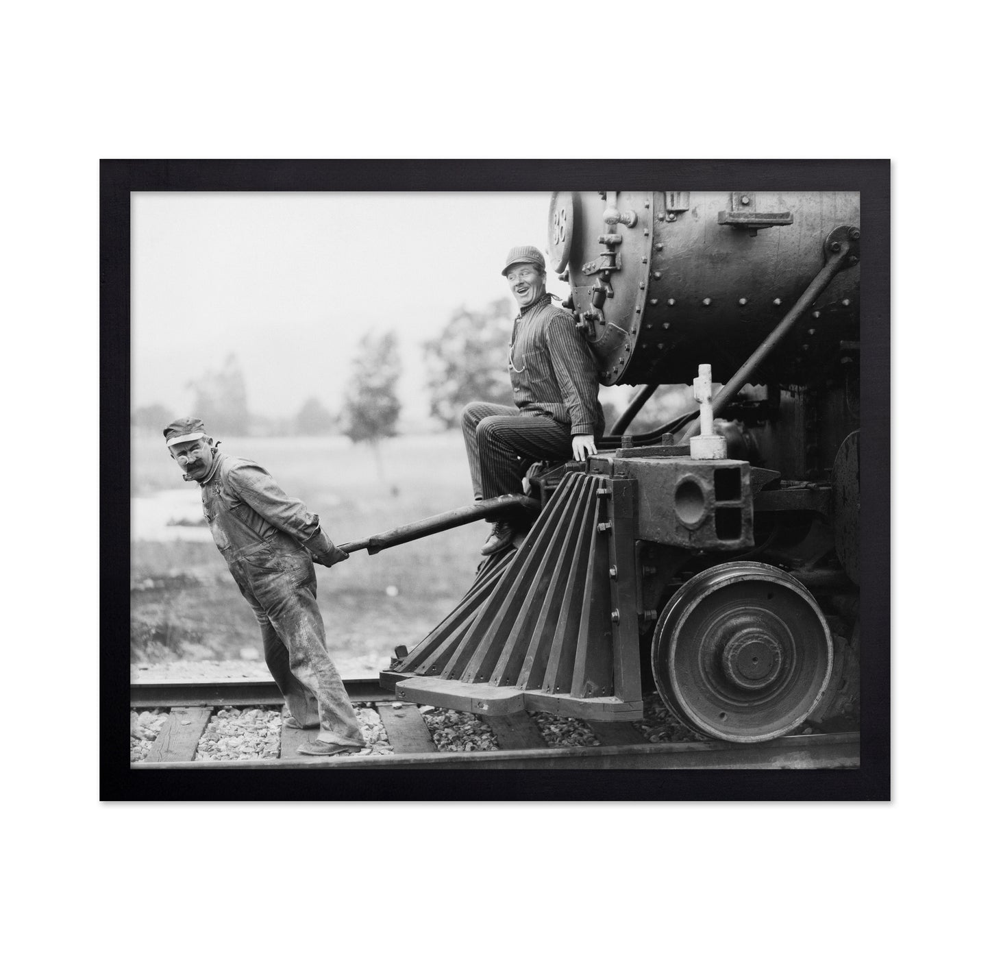 Train Engineers 1920s