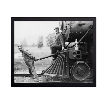 Train Engineers 1920s
