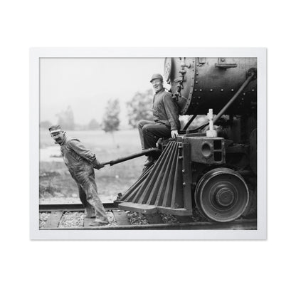 Train Engineers 1920s
