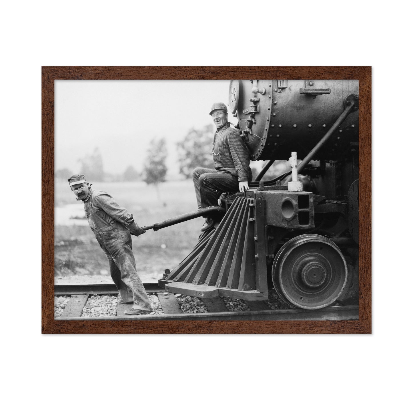 Train Engineers 1920s