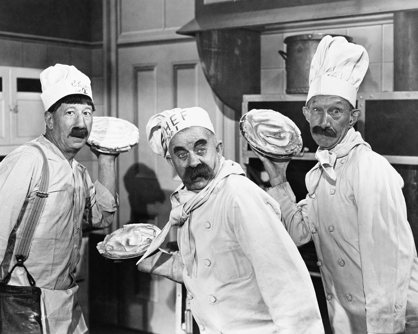 Chefs Pie Fight 1930s
