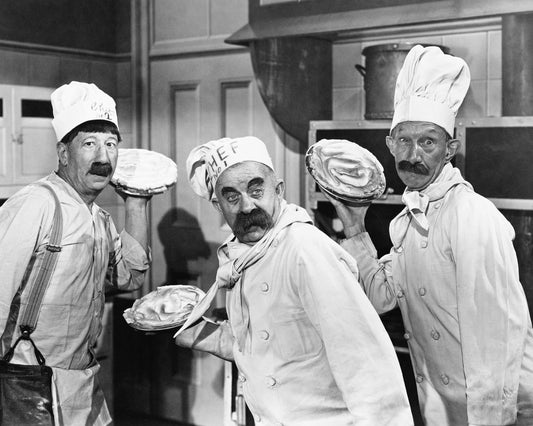 Chefs Pie Fight 1930s