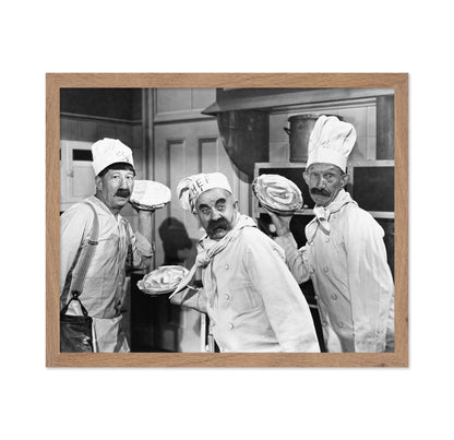Chefs Pie Fight 1930s
