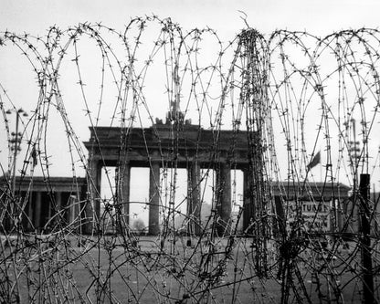 Berlin Wall Gate 1961