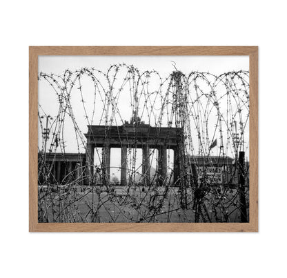 Berlin Wall Gate 1961