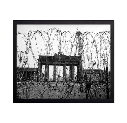 Berlin Wall Gate 1961