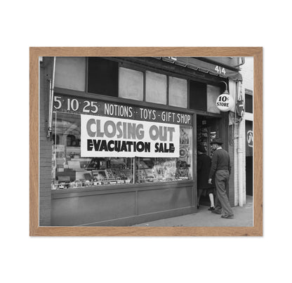 Evacuation Sale 1942