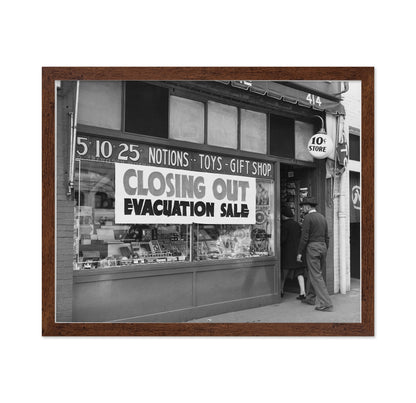 Evacuation Sale 1942