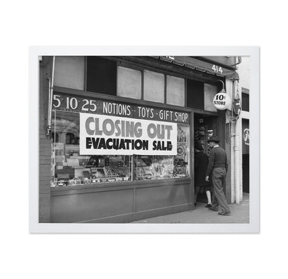 Evacuation Sale 1942