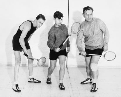 Squash Players 1930s