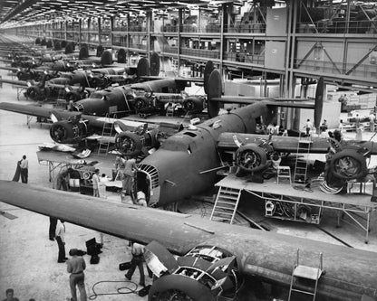 B-24 Assembly Line 1942