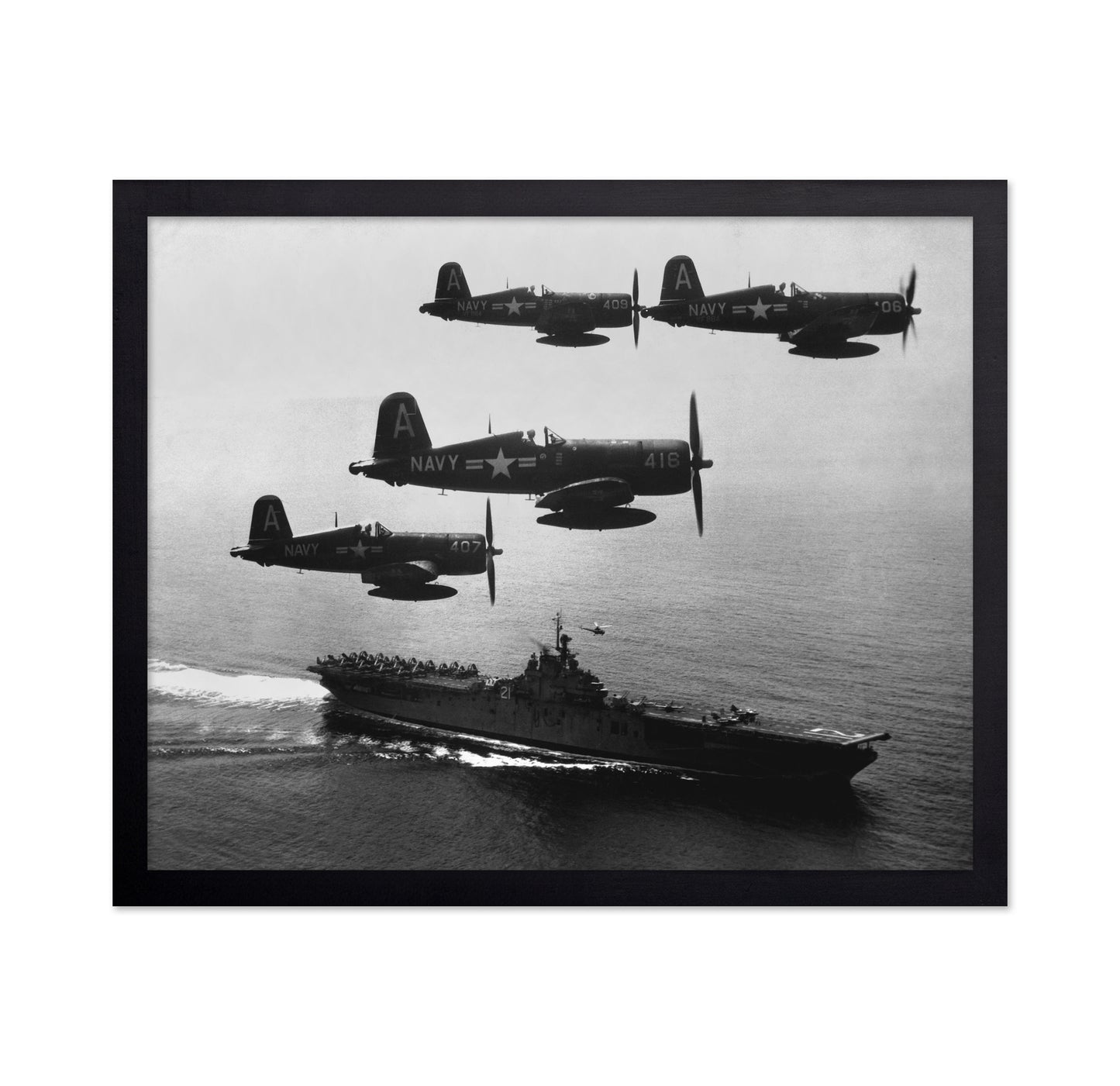 F4U Corsairs USS Boxer 1951