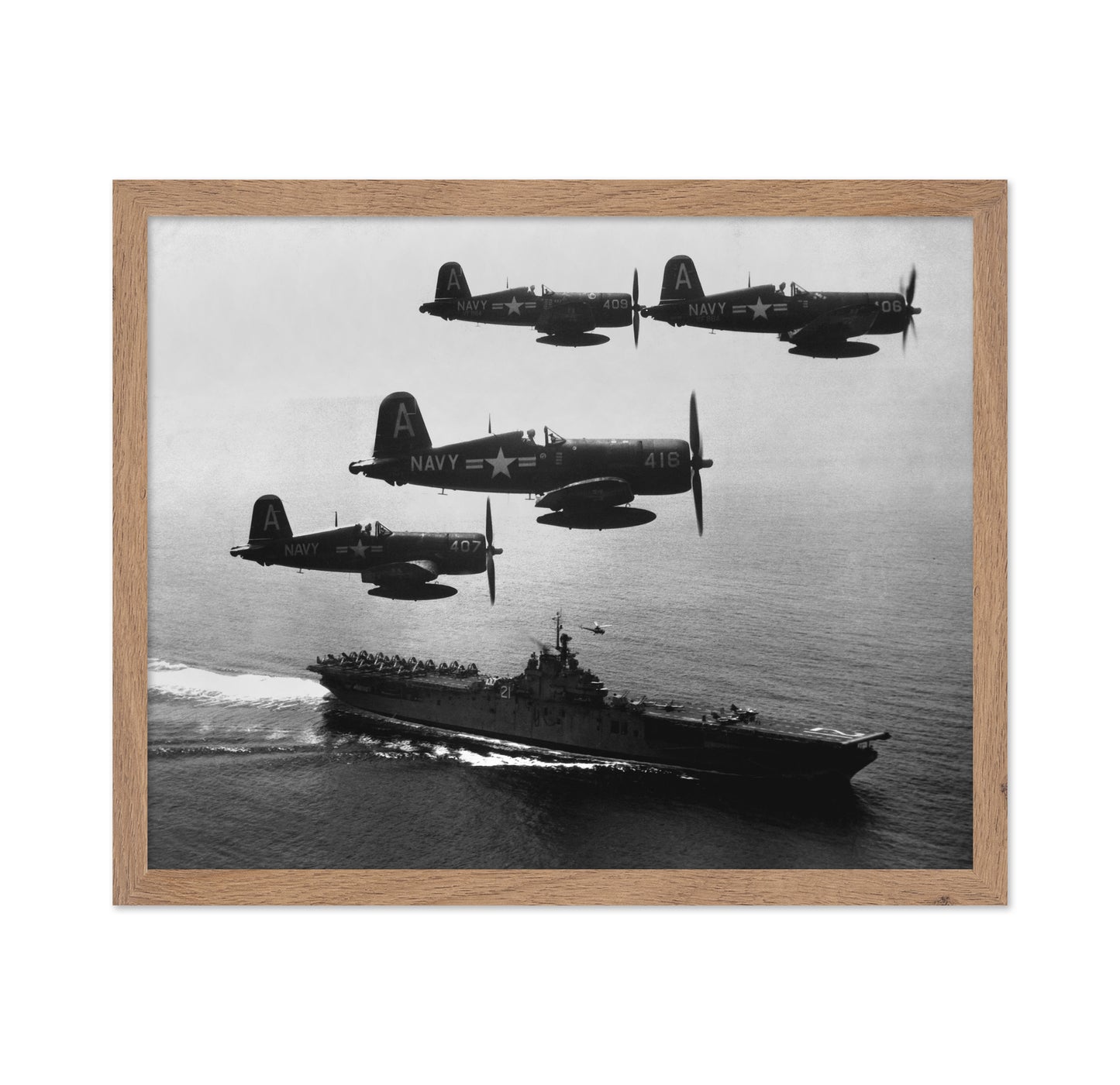 F4U Corsairs USS Boxer 1951