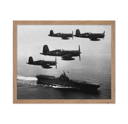 F4U Corsairs USS Boxer 1951