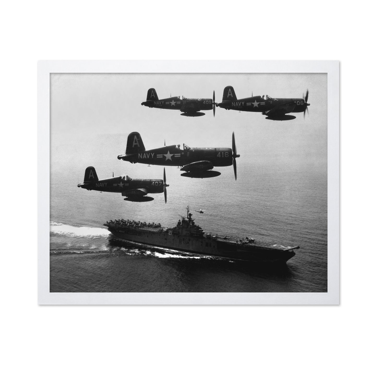 F4U Corsairs USS Boxer 1951