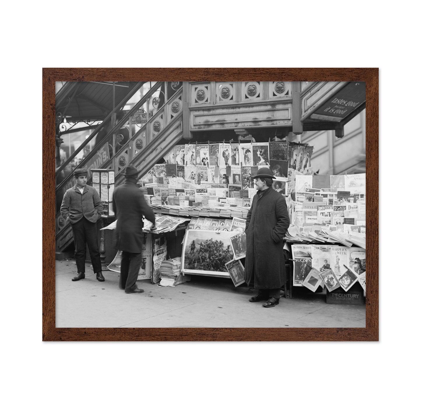 NYC Newsstand 1903