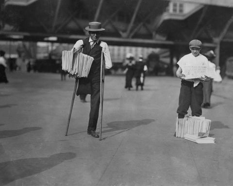 NYC News Seller 1910