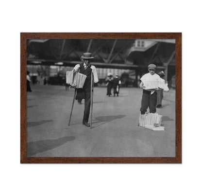 NYC News Seller 1910