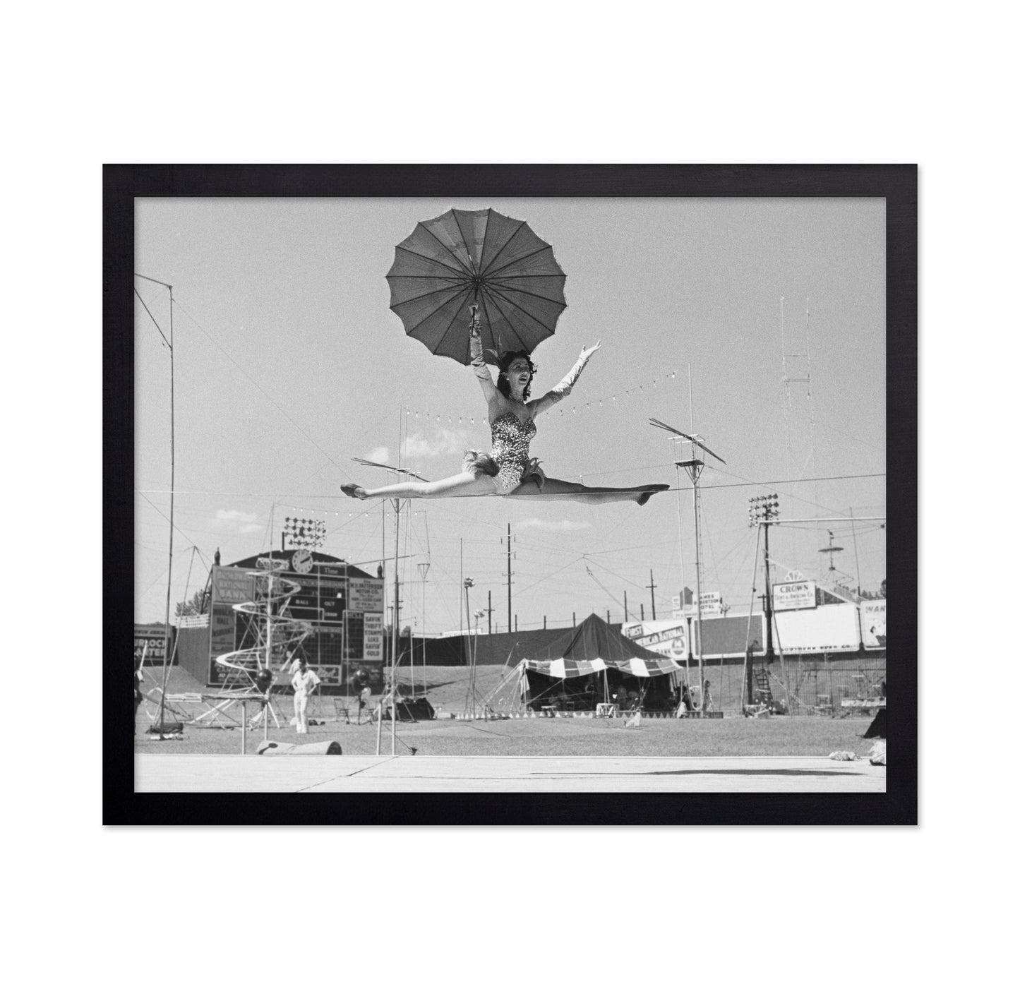 Acrobat Tightrope 1950s
