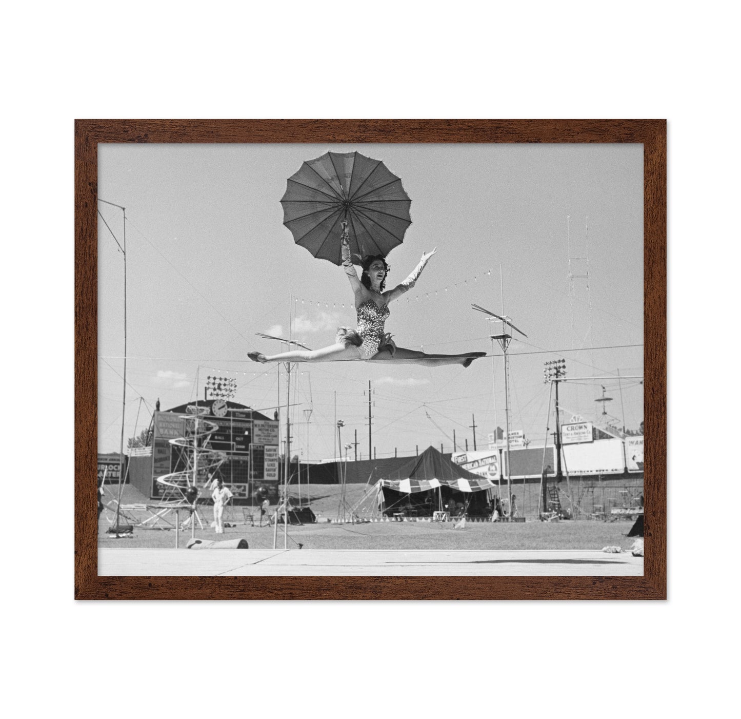 Acrobat Tightrope 1950s