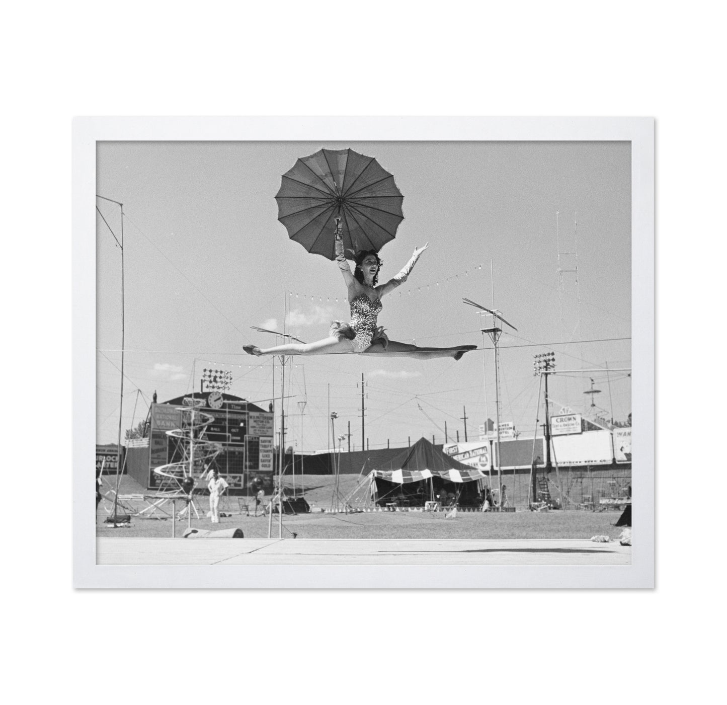 Acrobat Tightrope 1950s