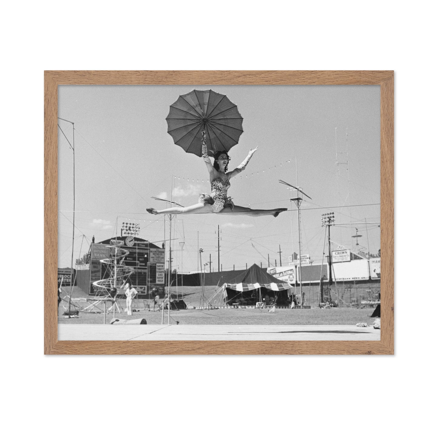 Acrobat Tightrope 1950s