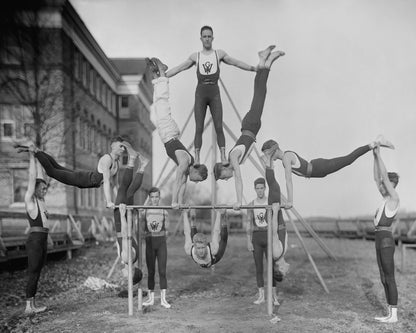 Gymnastics Team 1920s