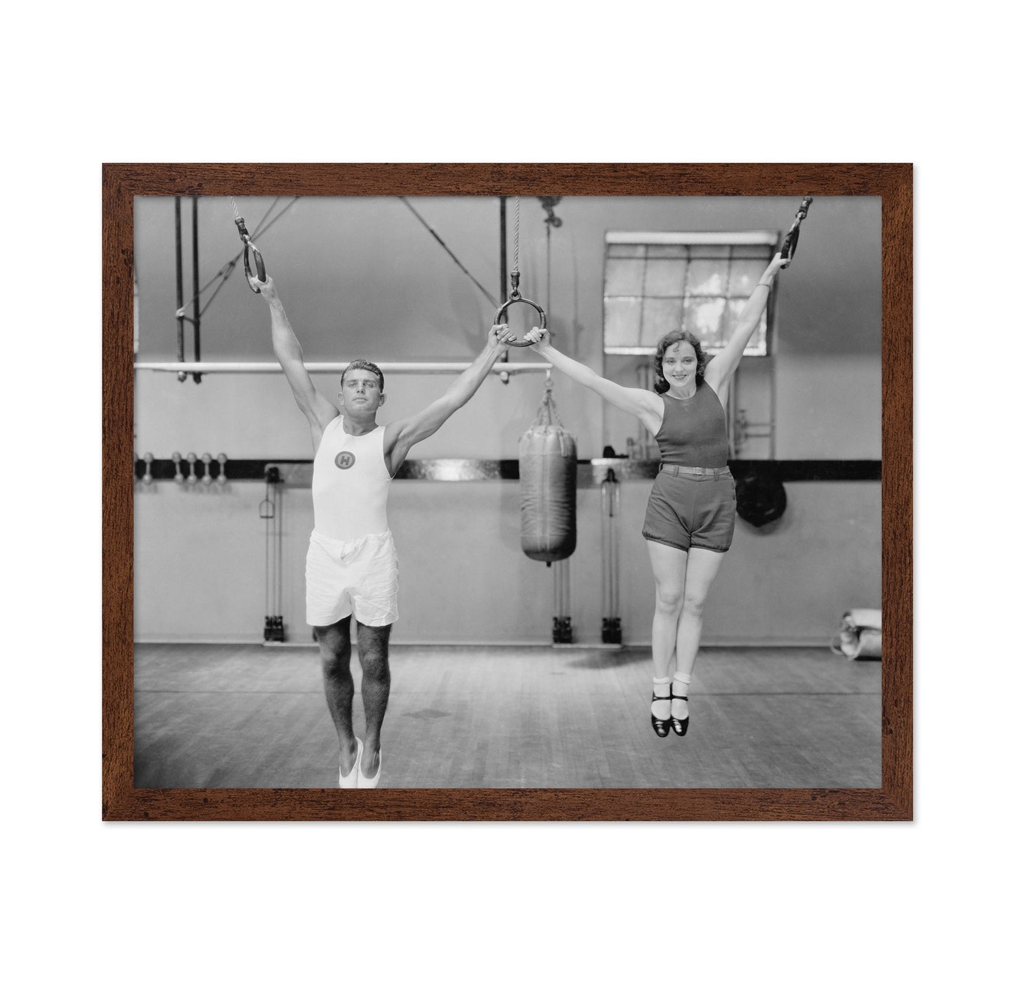 Gymnastics Scene 1930s