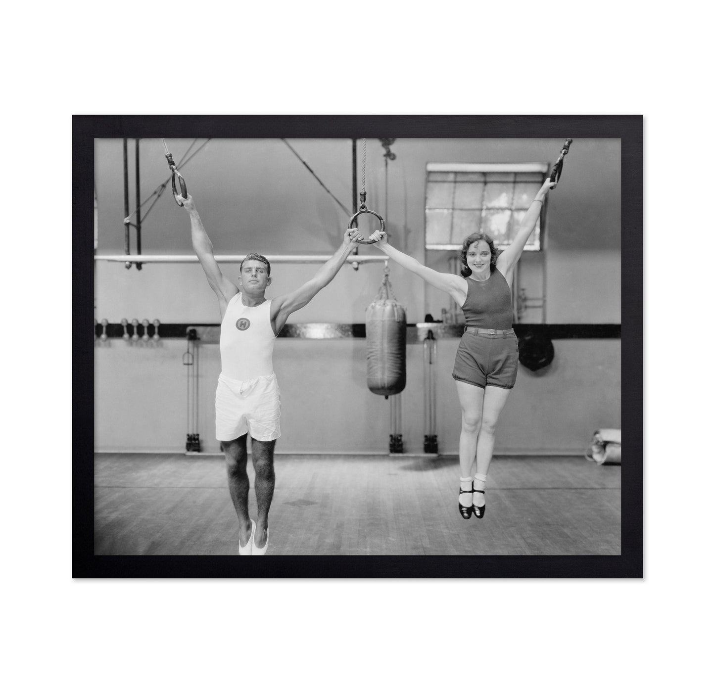 Gymnastics Scene 1930s