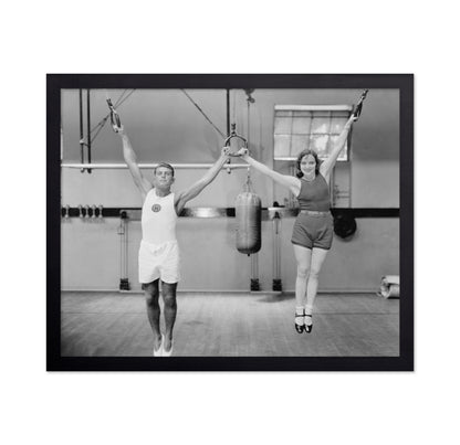 Gymnastics Scene 1930s
