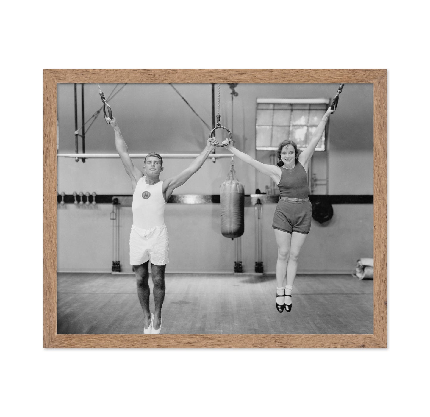 Gymnastics Scene 1930s