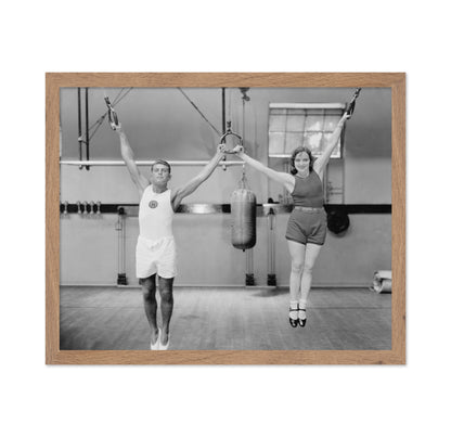 Gymnastics Scene 1930s