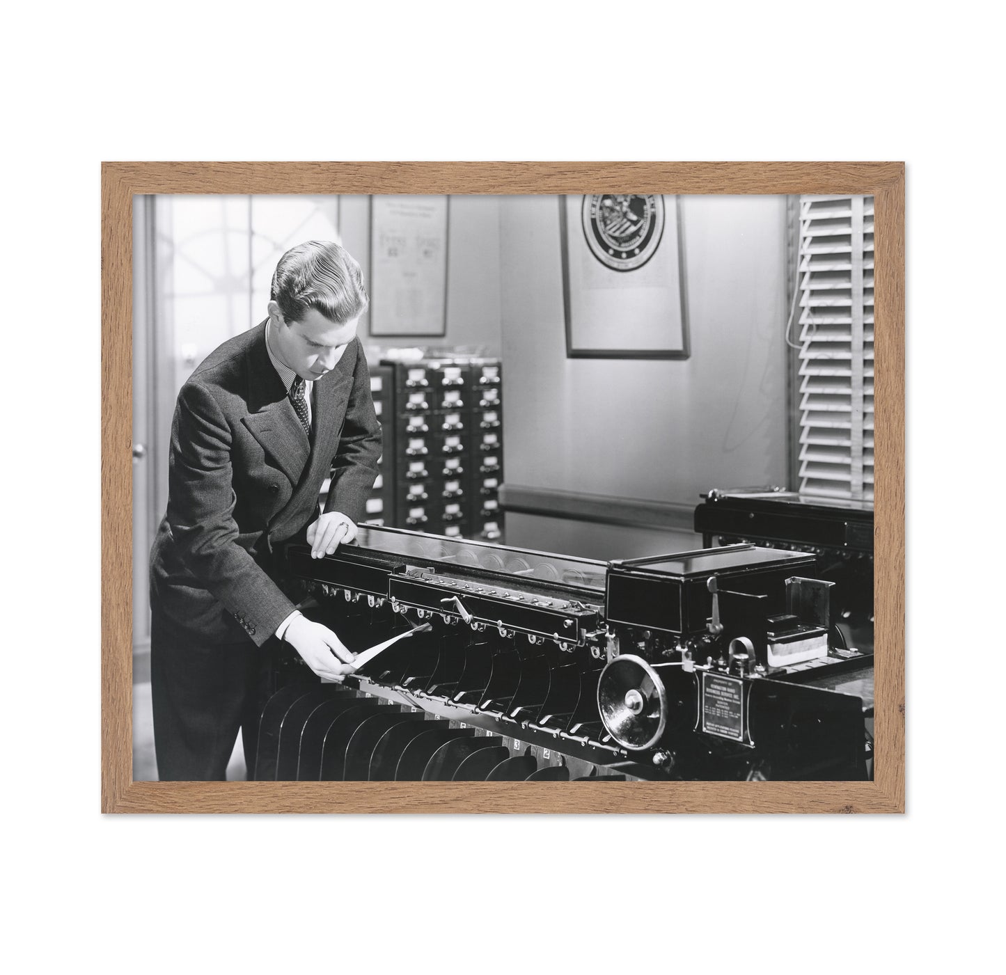 Fingerprint Machine 1930s