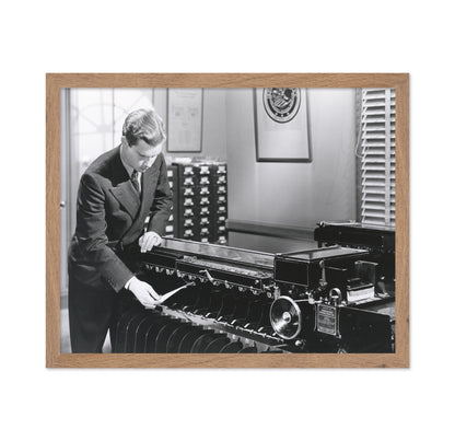 Fingerprint Machine 1930s