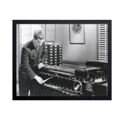 Fingerprint Machine 1930s