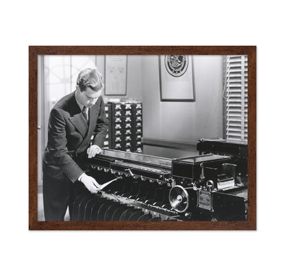 Fingerprint Machine 1930s