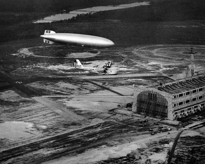 Hindenburg Arrival 1937