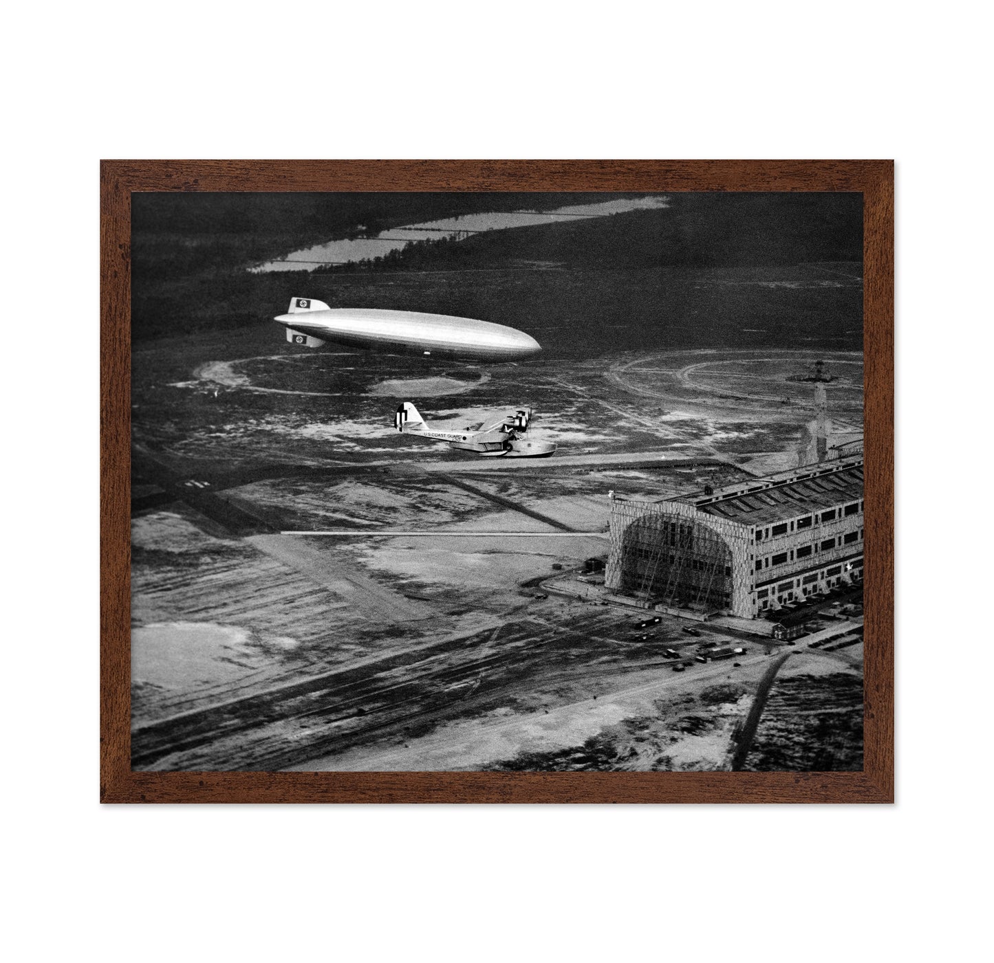 Hindenburg Arrival 1937