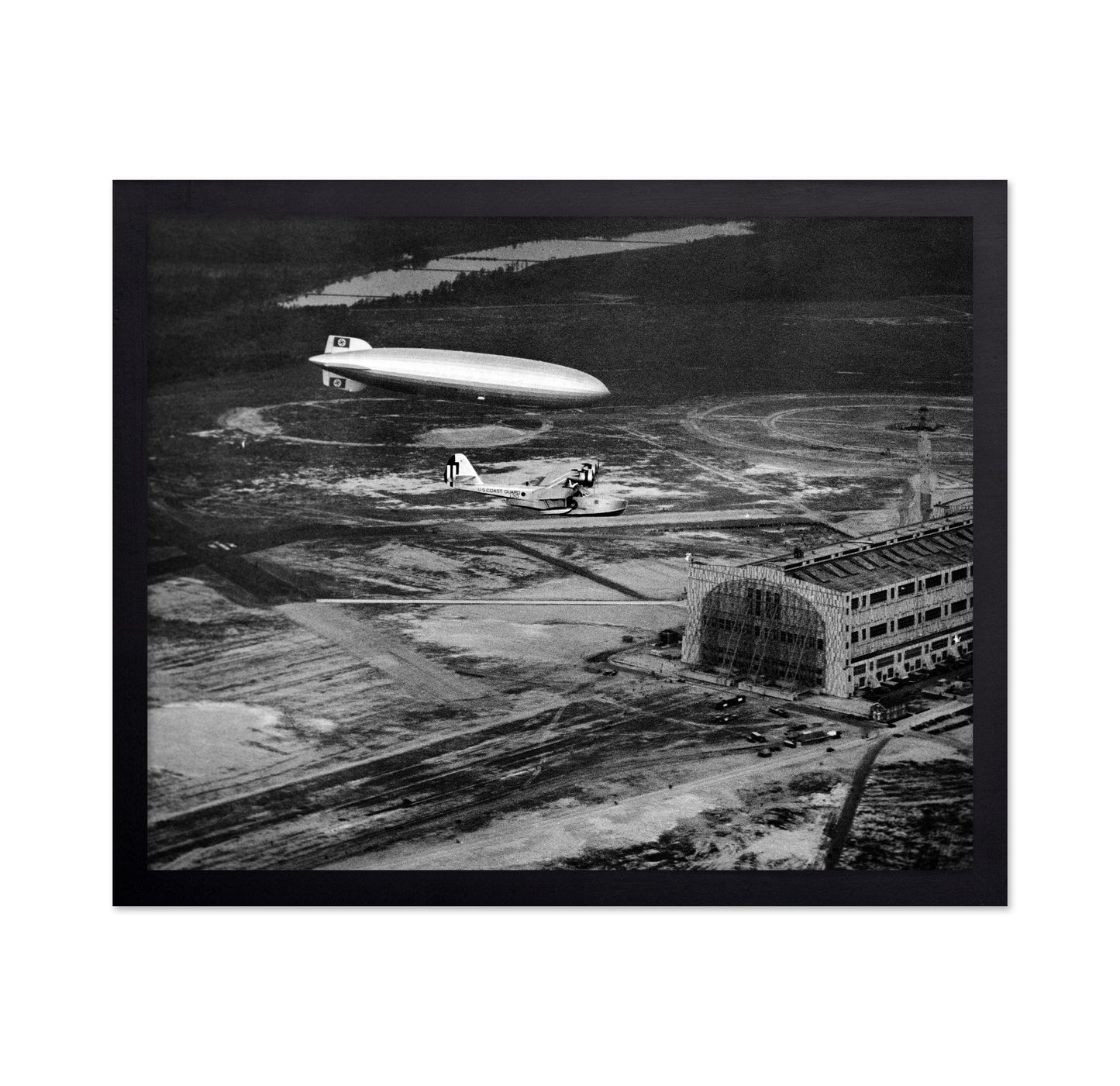 Hindenburg Arrival 1937