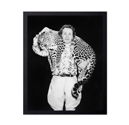 Leopard Portrait 1970s