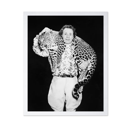 Leopard Portrait 1970s