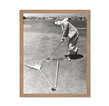 Golf Green Scene 1950s
