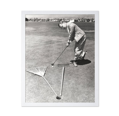 Golf Green Scene 1950s