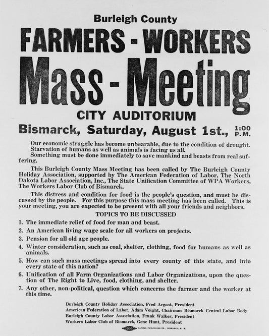Mass Meeting 1937