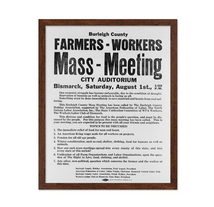 Mass Meeting 1937