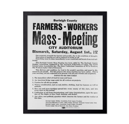 Mass Meeting 1937