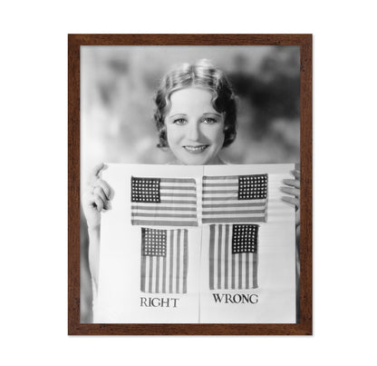 Flag Display Guide 1930s