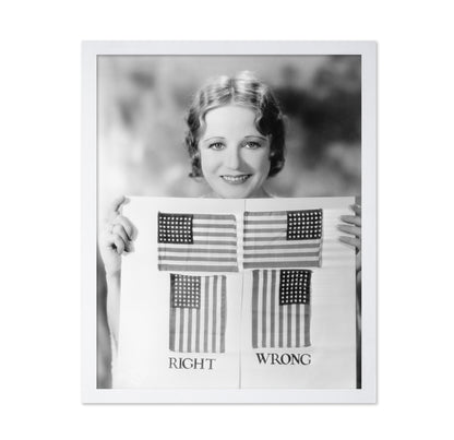 Flag Display Guide 1930s